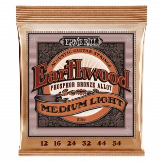 Ernie Ball 2146 EARTHWOOD - PHOSPHOR 12-54 木吉他弦